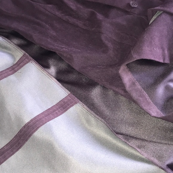 Sag Harbor Sz 8 2 Piece Dress Suede/Velvet Feel - Picture 7 of 8